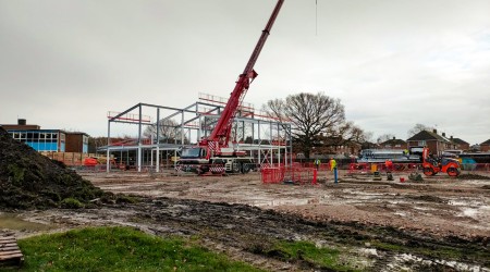 1303 Hillbourne Primary school construction web