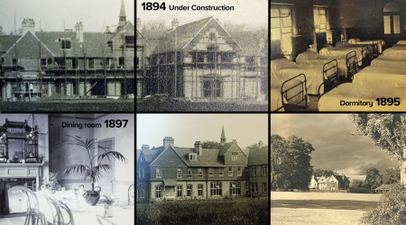 Grove Leighton Park School Historic photographs cube design ltd